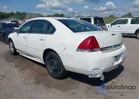 2009 Chevrolet Impala Lt из США, поврежденный, VIN 2G1WT57N691225923
